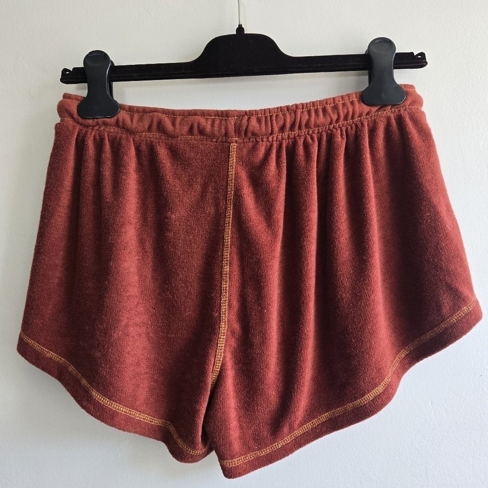New Free People Gimme More Arabian Spice Terracotta Shorts XS NWOT - Picture 7 of 10